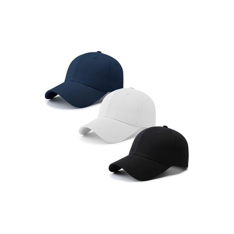 Gorras de Béisbol Unisex, Paquete de 3 Gorras de Tenis