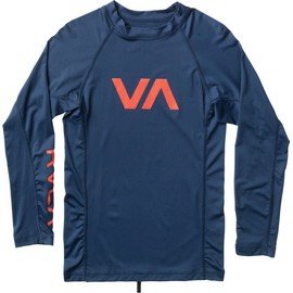 RVCA Men's VA Rash Guard, Midnight, X-Large