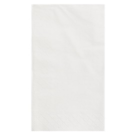 White Solid Guest Towels - Pack Of 20 - Absorbent Paper Hand Napkins For Bathroom, Kitchen & Events