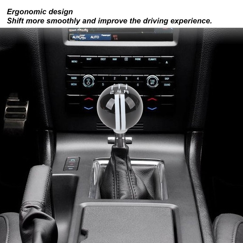5 Speed Shift Knob Round Ball Manual Shift Knob with