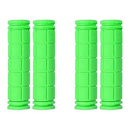 PLATT 2 Pairs Durable Anti-Slip Soft Rubber Bar Handle Grip Cover for Bike