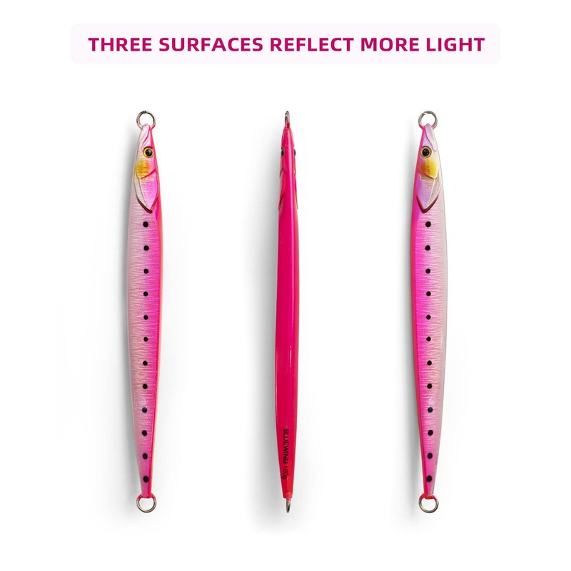 BLUEWING Fishing Saltwater Jigs Speed Jigging Slow Jigging, Jig with