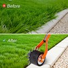 Walensee Wheel Rotary Edger, 69.7 Inch Hand Manual Edger Lawn