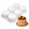 Silicone Mousse Mold – 8-Cavity Dessert Molds for Cheesecake, Chocolate,