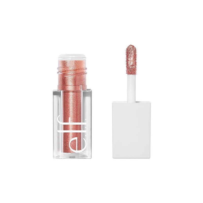 e.l.f. Liquid Metallic Eyeshadow, Gel Formula, High-Impact Multi-Dimensional Finish, One-Swipe