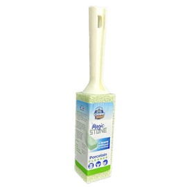 Compac's Magic-Stone Porcelain Cleaning Stick - Toilet Bowl Cleaner, Advanced Green Technology, Handy Toilet Cleaner Easily Scrubs/Removes Stubborn Lime Stains from Porcelain or Bathroom Fixtures (1)