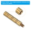 PATIKIL 100 Grain Archery Arrow Brass Insert, 12 Set Insert