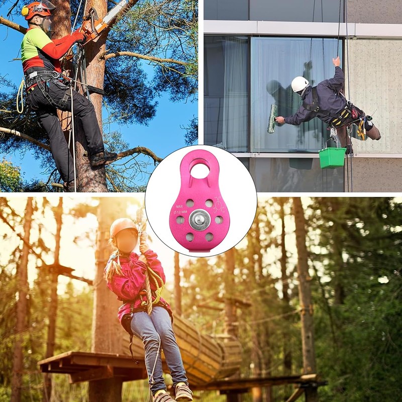 Sarini Efficiency with Micro Pulley Fixed Side Trolley Single Rope