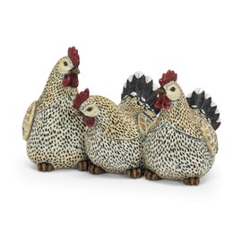 Abbott Collection Rooster Trio Figurine, 11"