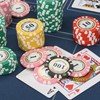 LUOBAO Premium Numbered Poker Chips for Card Board Game,Professional Clay
