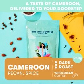 The Little Coffee Company Cameroon Dark Roast Ground Coffee