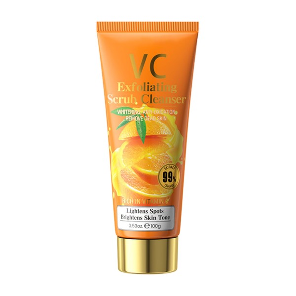 Exfoliating Face Wash & Scrub Cleanser for Women - Gentle