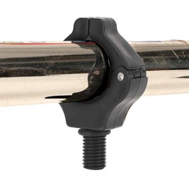 Seacanl Fishing Rod Holder, 4-Piece Magnetic Holder, Automatic Adjustment of the Head, Fishing Rod Holder for Rear Seat Holder, Robust, Durable and Long Service Life, (Black)