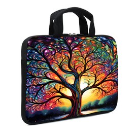 GHJTFC 15 Inch Laptop Sleeve Carrying Bag Neoprene Sleeve Tote Tablet Cover Notebook Briefcase Bag with Handle (GHFC-032)