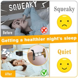 Yeenano Wall Spacer, Pack of 4, Adjustable Bed Frame, Headboard, Stopper, Room Wall, Bed Frame, Adjustable Bed Frame, Thread Frame, Telescopic Support for Bed, Cabinet, Sofa, Room Wall