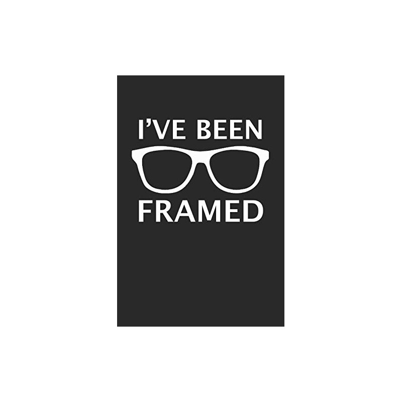 I've Been Framed: Glasses Design Notebook or Journal