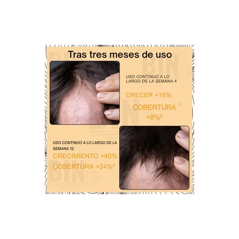 Espuma Anticaída Fortalecedora Capilar + Barba Biotina 60ml