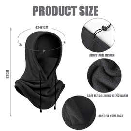 MOAZIFI Balaclava Motorcycle Summer Ski Mask Men Balaclava Motorcycle Motorcycle Mask Motorcycle Accessories Men Multifunctional Tactical Heavyweight Face Mask, 1