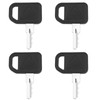 OTOTEC 4Pcs Ignition Keys Replacement AM131841 AM101600 AM102439 Compatible with