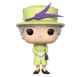 Funko Pop! Royals: Royals - Queen Elizabeth II Action Figures, Multicolor, Standard