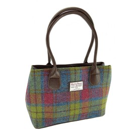 Ladies Harris Tweed Cassley Classic Handbag