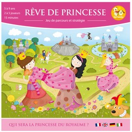 Zoe Yateka - Princess Dream - Strategy Game - Board Game for Children - From 5 Years