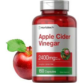 Apple Cider Vinegar 2400mg per serving | 150 Capsules