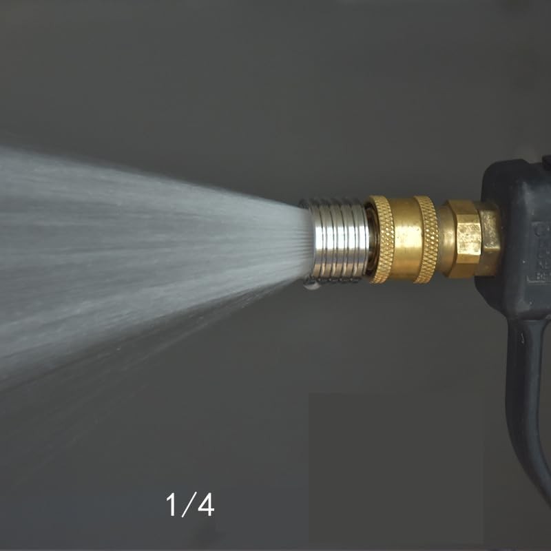 RecDec Pressure Washer Tips Spray Nozzle Soft Rain Shower Head