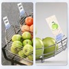 NEETUE 50 Pack Grid Wall Sign Holder Clip Sign Clips