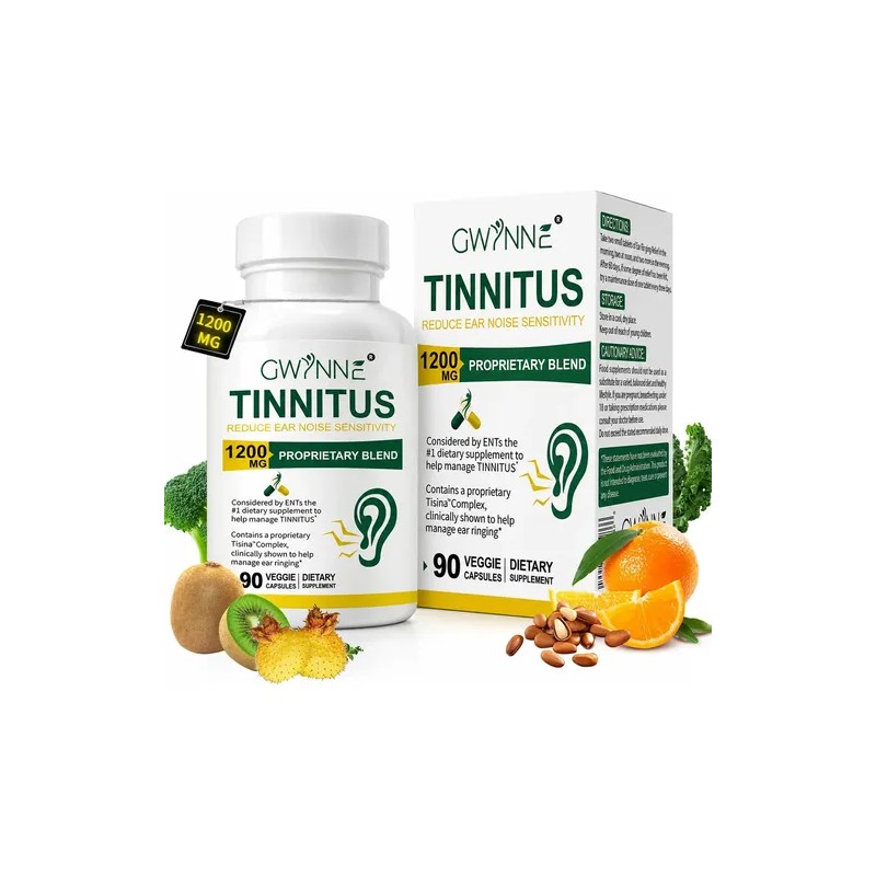Gwynne Alivio Del Zumbido En Los Oídos 1200mg Tinnitus Relief