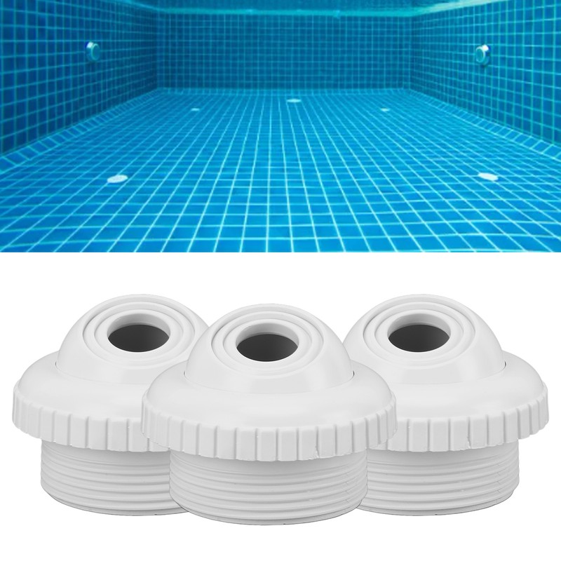 3PCS Pool SPA Jet Nozzles Water Directional Flow Inlet Swimming