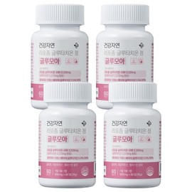Geongang Jayeon Liposome Glutathione Glumoa 60 Tablets (4 packs) / 건강자연 리포좀 글루타치온 글루모아 60정 4개