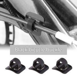 SING F LTD 6pcs Bike C Clips Housing Hose Guide Clamps MTB Bicycle Bike C-Clips Buckle Brake Cable Line Guide Tubing Fixed Clamp Aluminum Alloy Bicycle Cable Clip