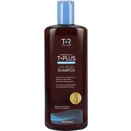TrueReal Therapeutic Plus Tar Gel Anti-Dandruff Shampoo 0.5 Coal Tar, 16 Fl Oz, Original Strength                                                     