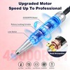 Electric Nail Drill Professional: 45000RPM Rechargeable Nail File with Bits