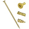 4.5mm x 60mm Yellow Hardened Countersunk Torx Wood Timber Construction