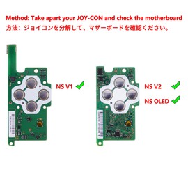 Not a Joycon - Joycon DFS LED Kit for eXtremeRate Switch, 7 Colors and 9 Modes, Multi Color Luminous ABXY Trigger Face Buttons for Switch & OLED Joycons (Joycon and Console Not Included) 【Classic