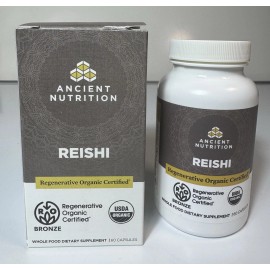 Ancient Nutrition Reishi 60 Capsules EXP 2/06/2026