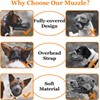 Dog Muzzle, Soft Mesh Muzzle for Small Medium Large Dogs