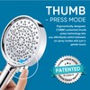 Cobbe Filtered Shower Head with Handheld, High Pressure 6 Spray