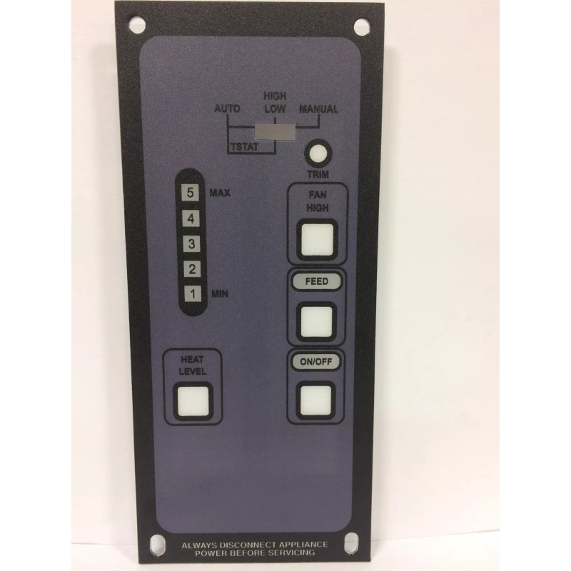 Breckwell Universal Faceplate Replacement For Breckwell 5 Level Pellet Stoves