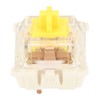 45Pcs Mechanical Keyboard Switches Waterproof Backlight Silent Linear Mechanical Key