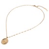 White Zircon Women Necklace Snake Pattern Electroplated Fashionable Female Pendant