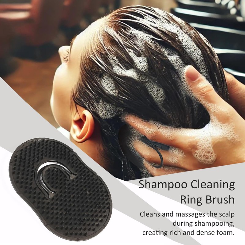4-Pack Pocket Palm Combs – Versatile Shampoo and Massage Hair