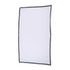 Outdoor Movie Screen 100in Foldable AntiCrease 16:9 White Portable Curtain