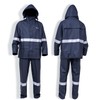 HANMENGXUAN Rain suit, Safety Rain Set High Visibility Reflective Heavy