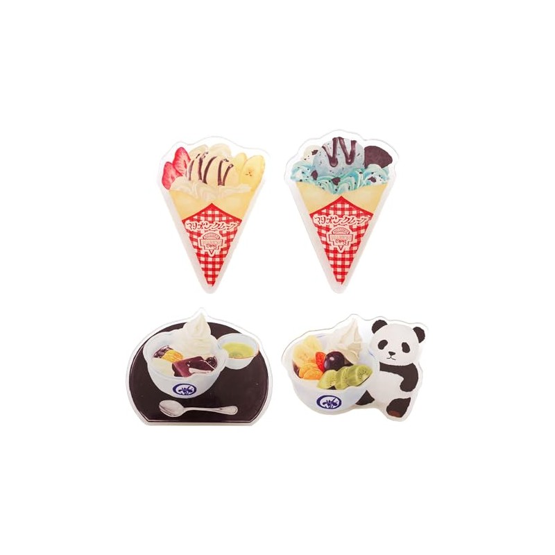Sunstar Stationery S3624439 Cute Street Shop Clip Acrylic Marion Crepe