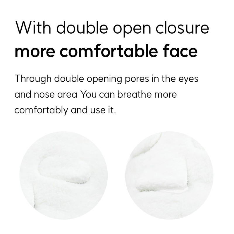 WELLDERMA Face Steam & Cooling Towel – Reusable 2-in-1 Warm