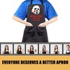 CMNIM Horror Michael Cooking Apron with Two Pockets Horror Movie