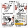 ANATTASOUL Wall Stickers Bible Peel and Stick Wall Decals, 3